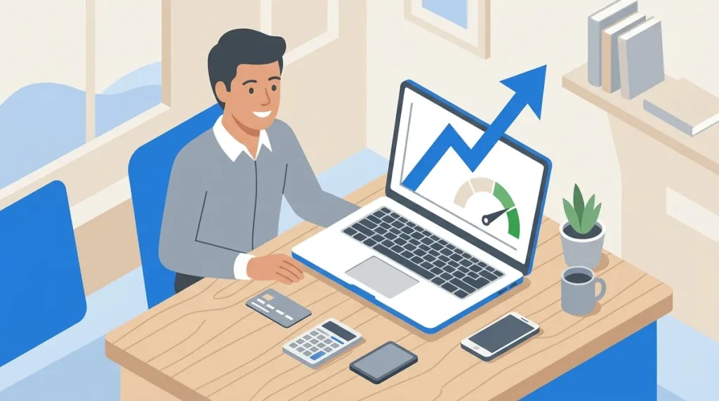 credit score fast improvement 2026 thumbnail
